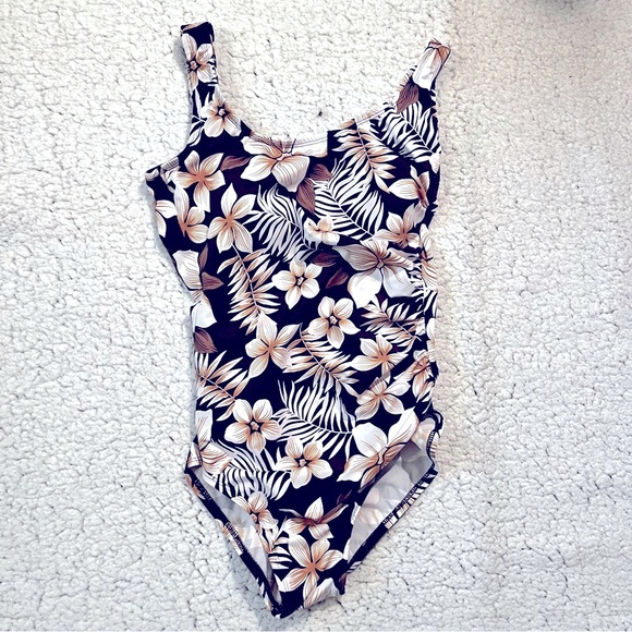 SABREE Brand Tropical One Piece Swimsuit - Picture 2 of 4